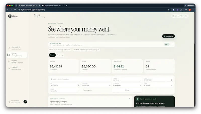 FinDex screenshot 9