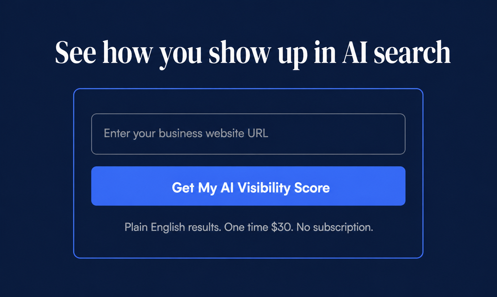 AI search visibility for Main Street gallery image