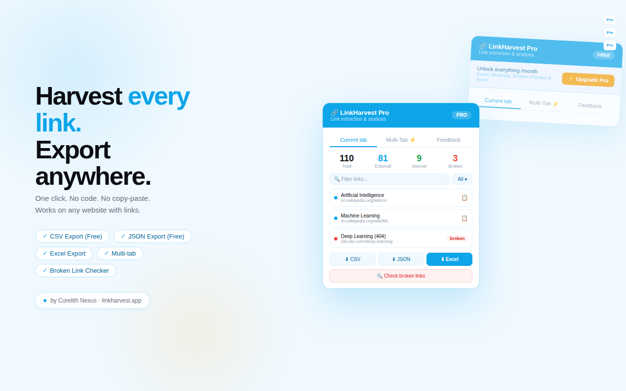 LinkHarvest Pro — Extract Links  gallery image