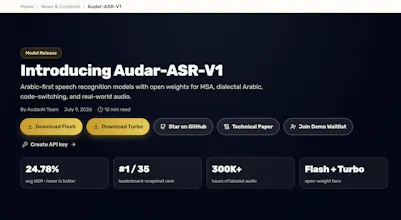 Audar-ASR-V1 gallery image