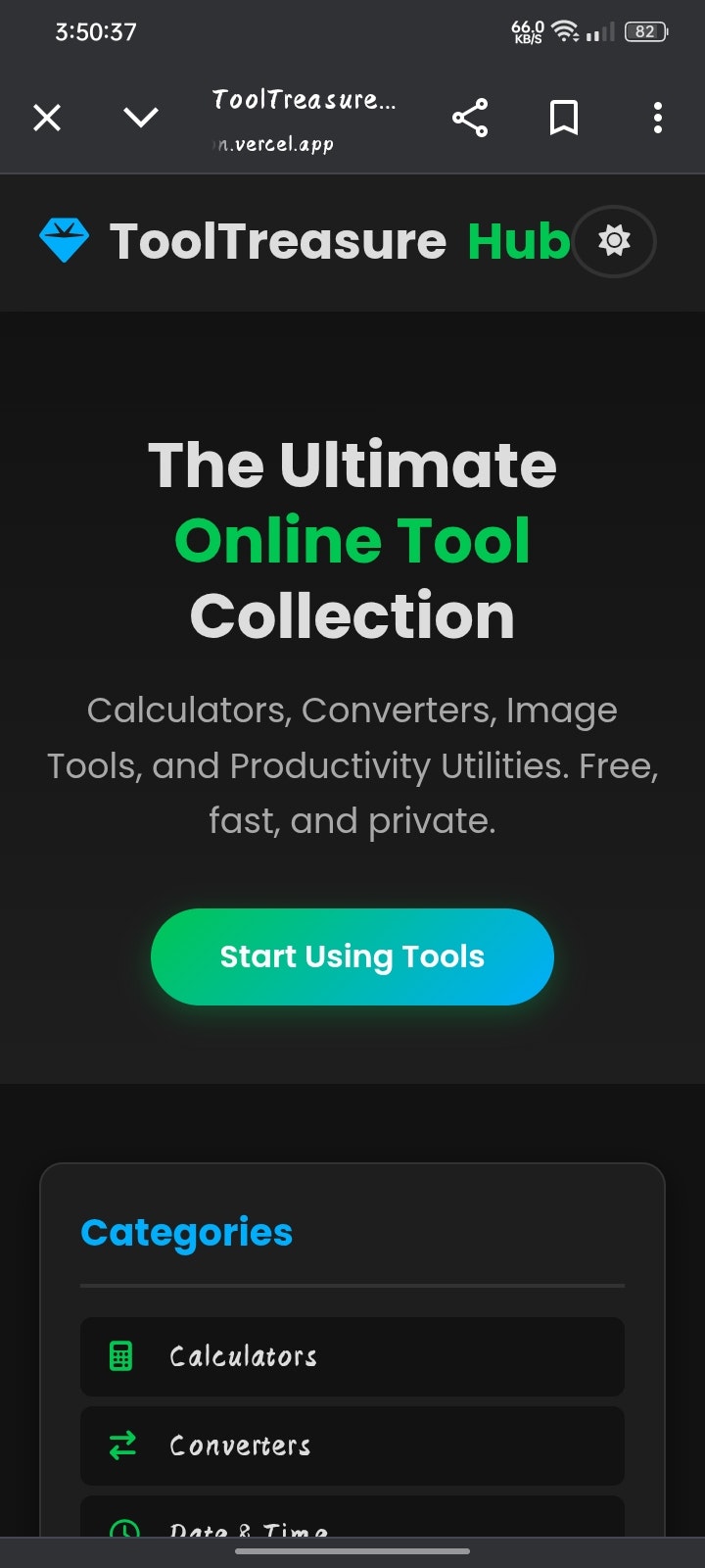 ToolTreasure Hub