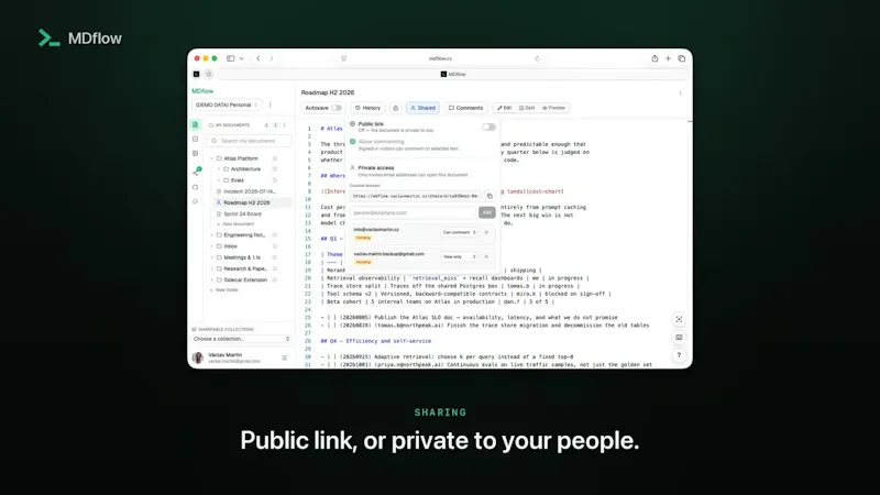 MDflow screenshot 1 (video preview)
