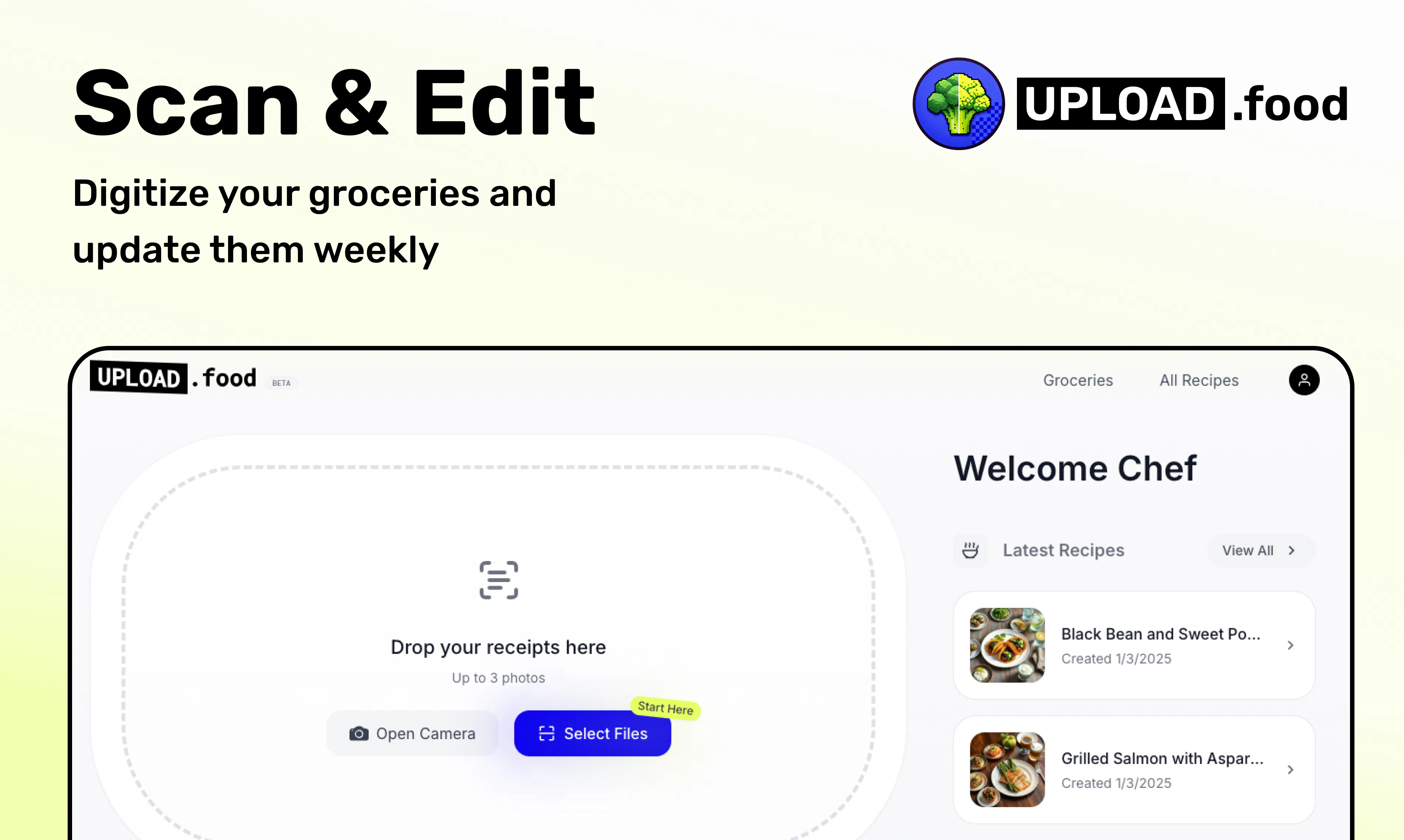 UPLOAD.food gallery image