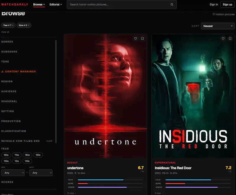 Watch Darkly screenshot 4