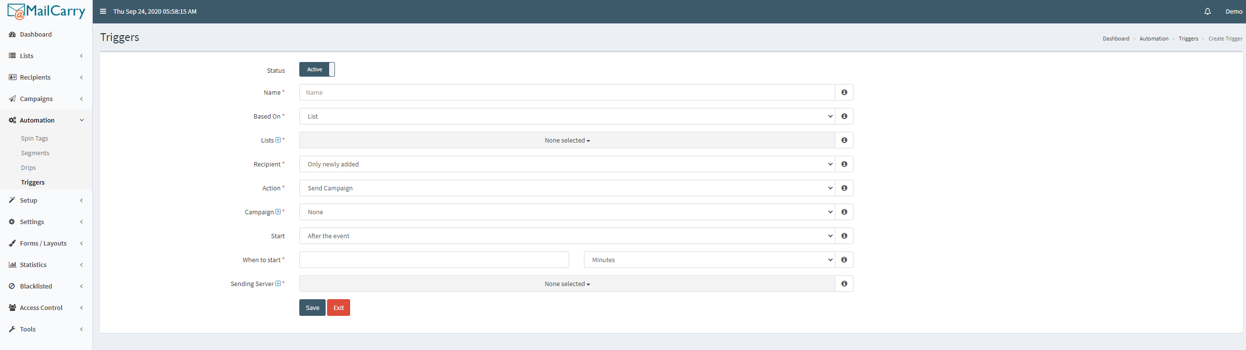 MailCarry - Email Marketing Application gallery image