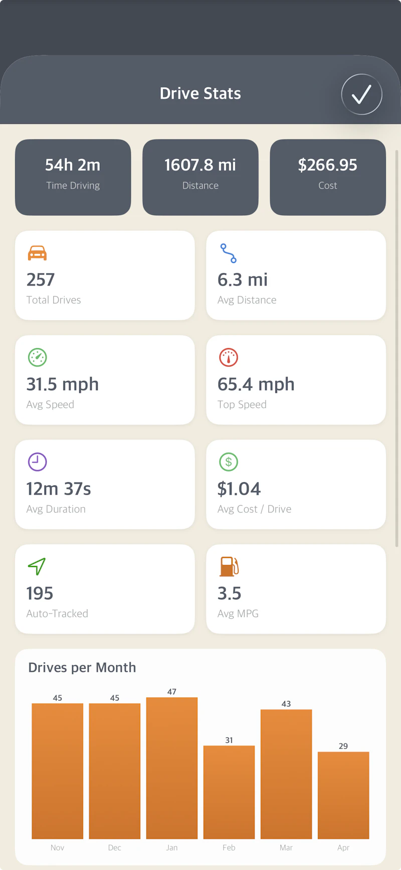 AutoDrive — Automatic Drive Tracking screenshot 4