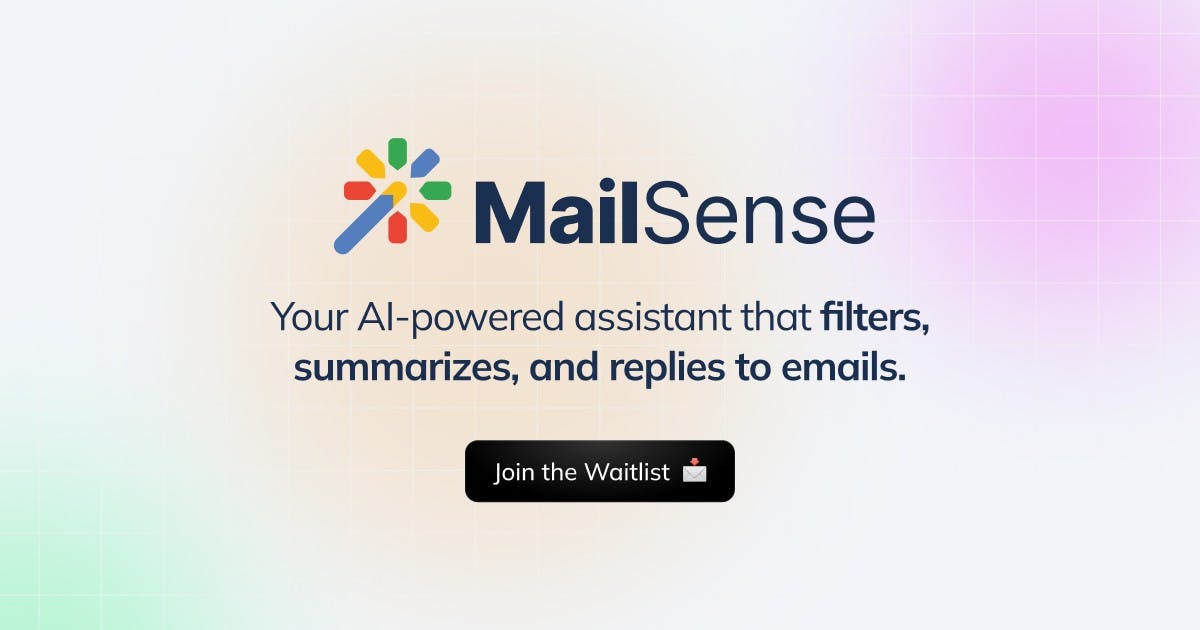 MailSense – AI Agent for Emails media 1