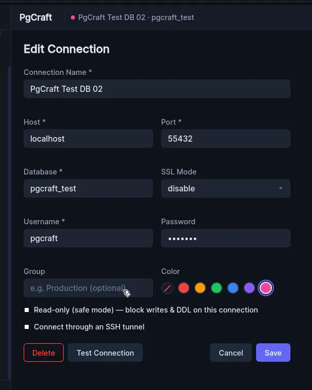 PgCraft gallery image