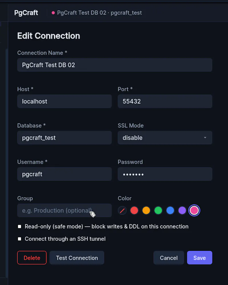 PgCraft screenshot 4
