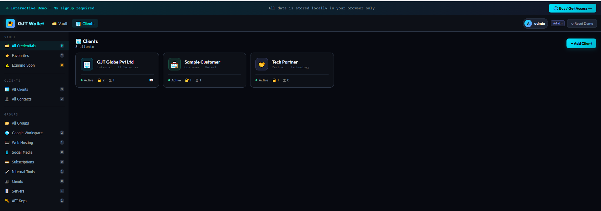GJT Wallet gallery image