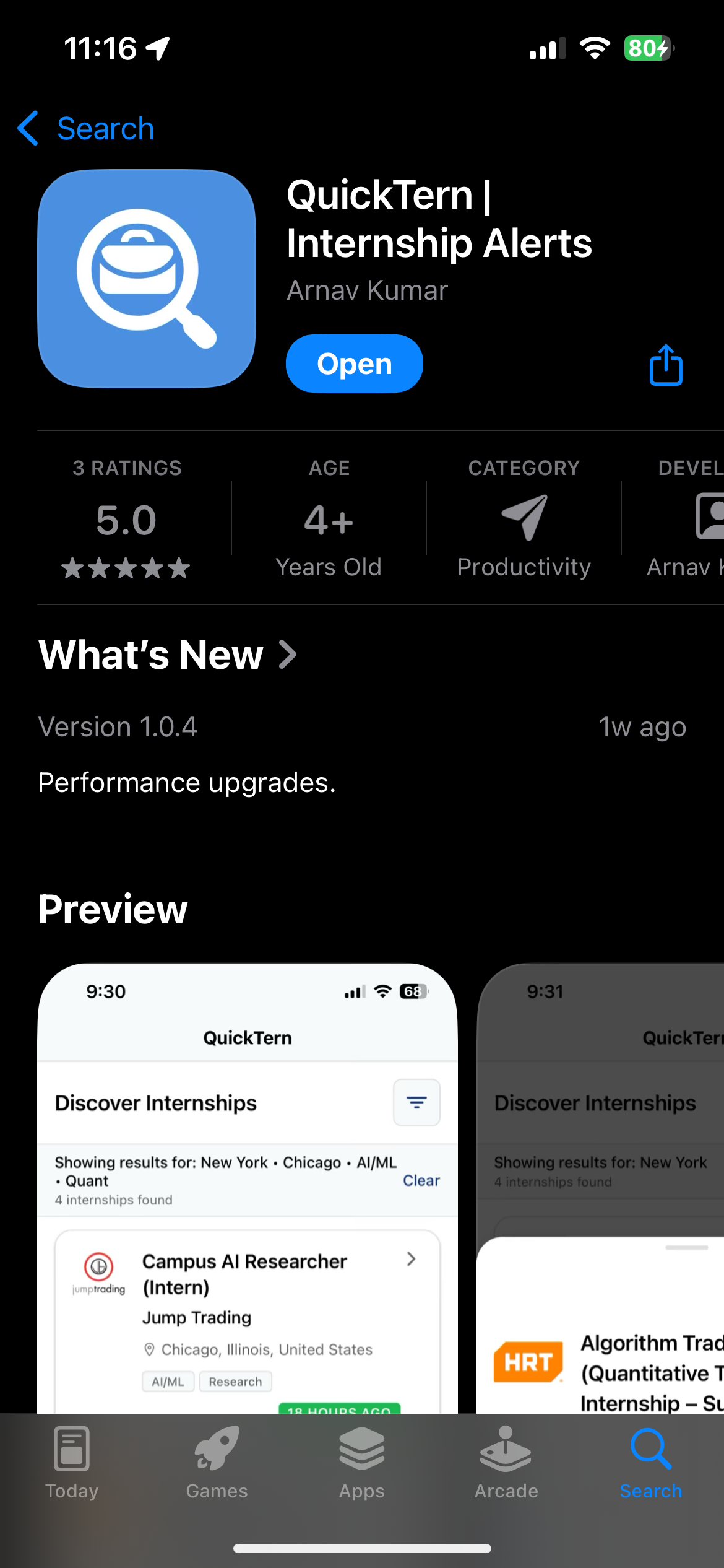 QuickTern | Internship Alerts gallery image