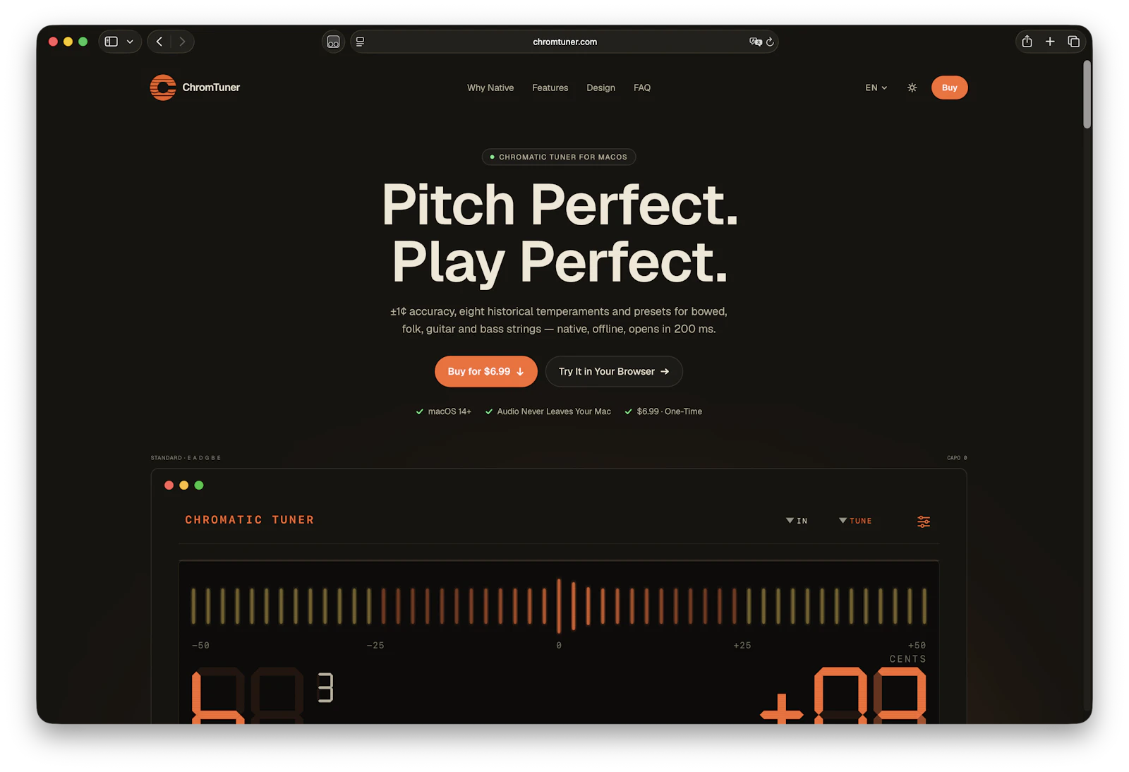 Chromtuner  screenshot 4