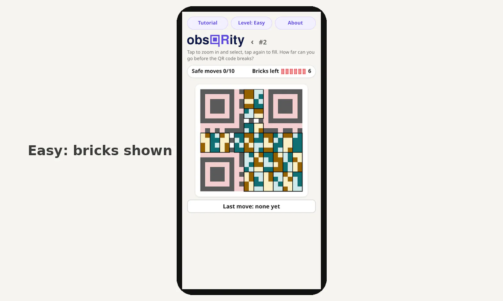 obsQRity screenshot 2