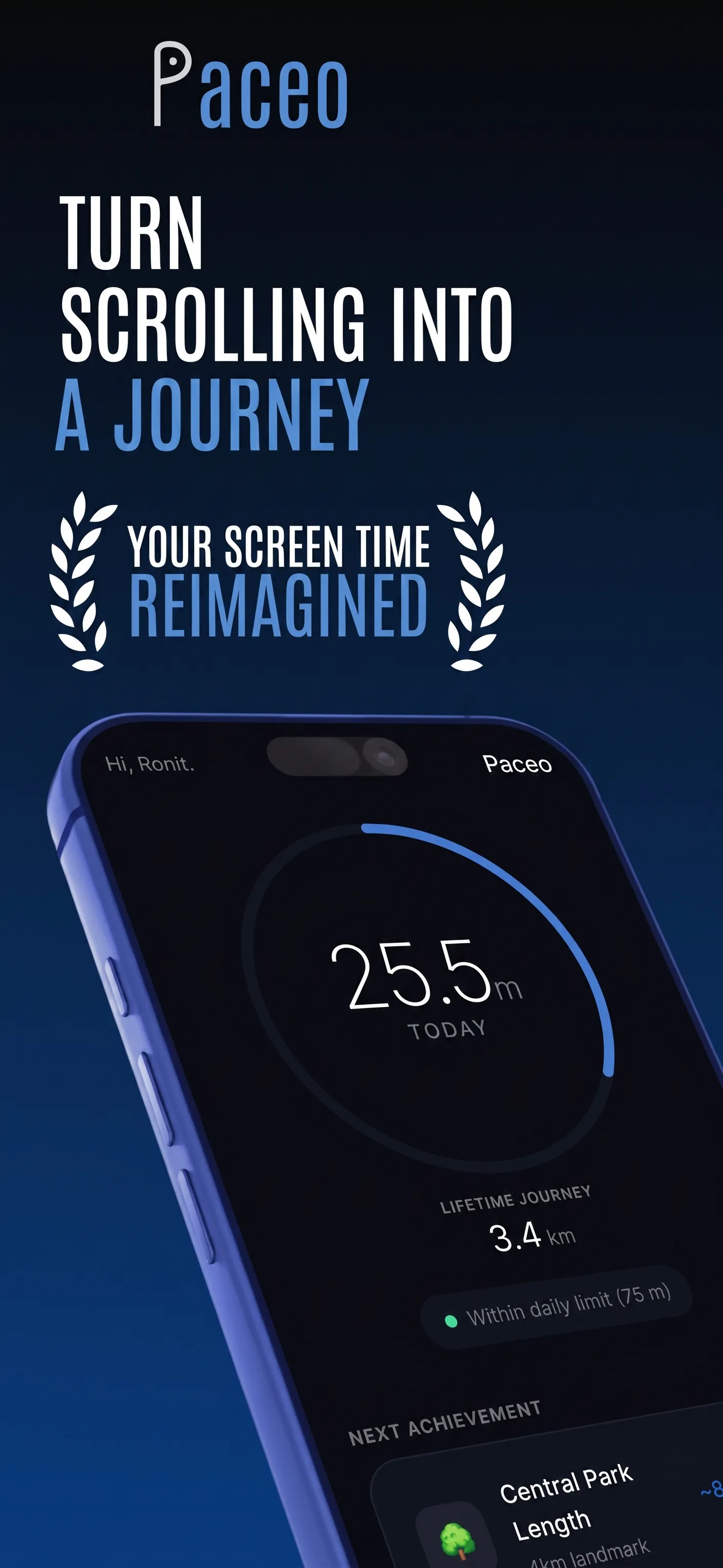 Paceo · Digital Wellbeing gallery image