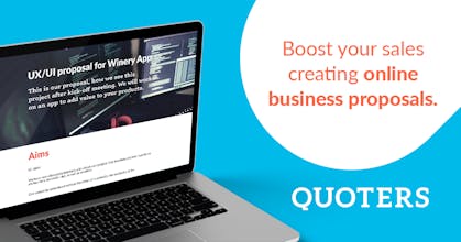 Quoters, proposal software gallery image