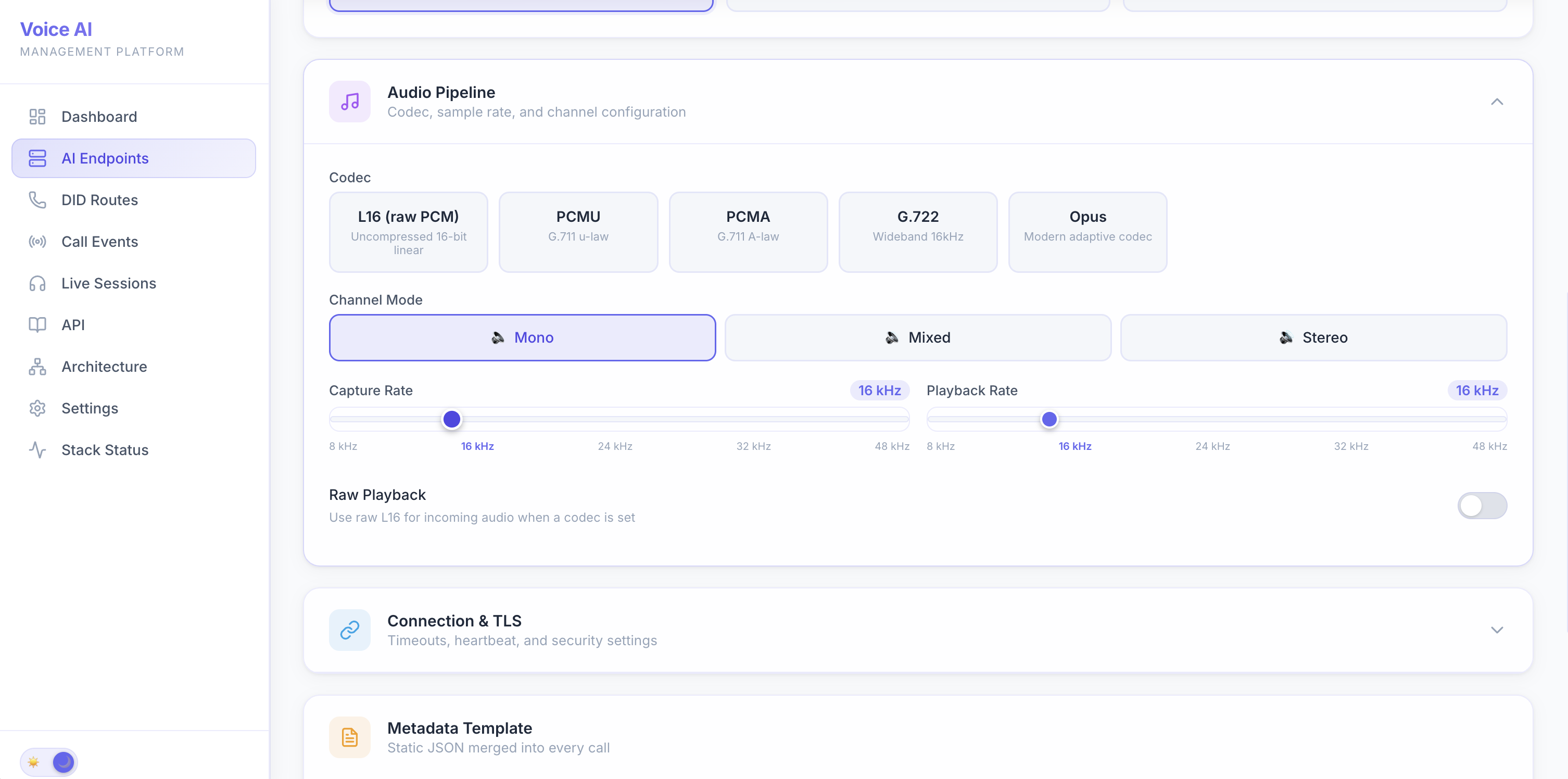 Telephony Voice AI Platform gallery image