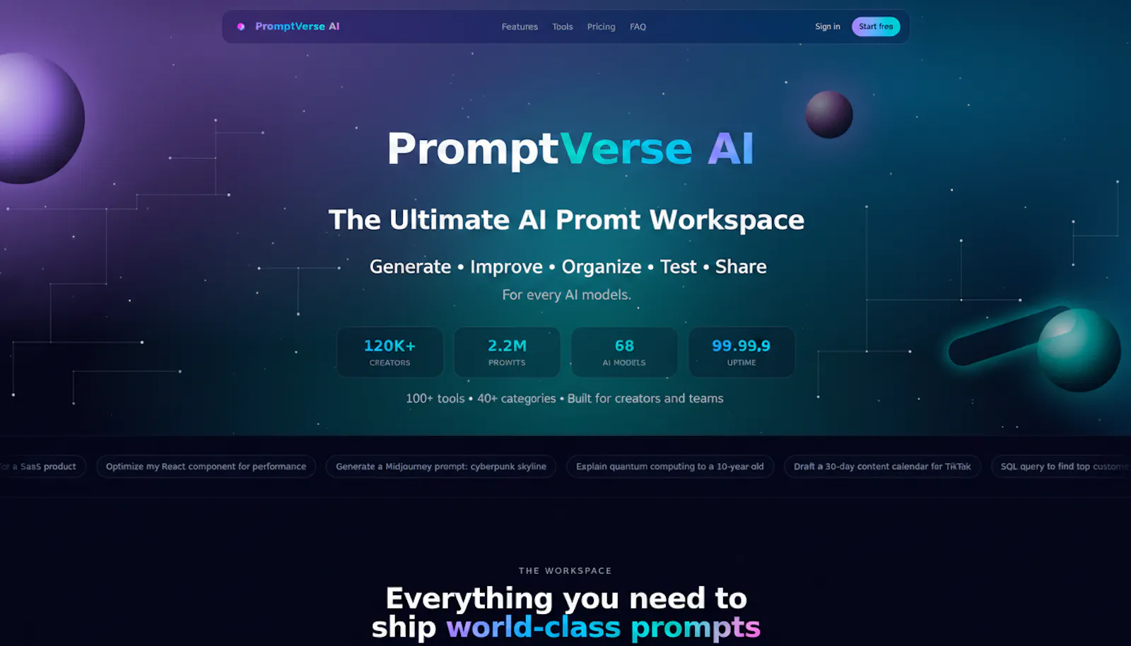 PromptScape Nova screenshot 1
