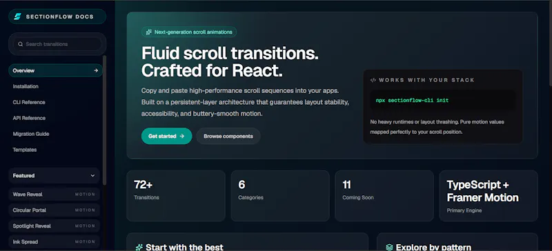 SectionFlow screenshot 4