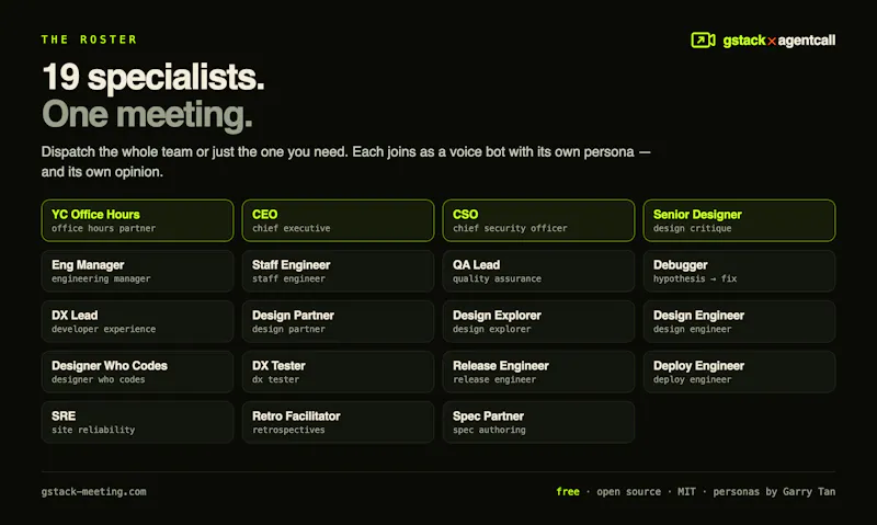 AI YC interview with Gstack agents  screenshot 3