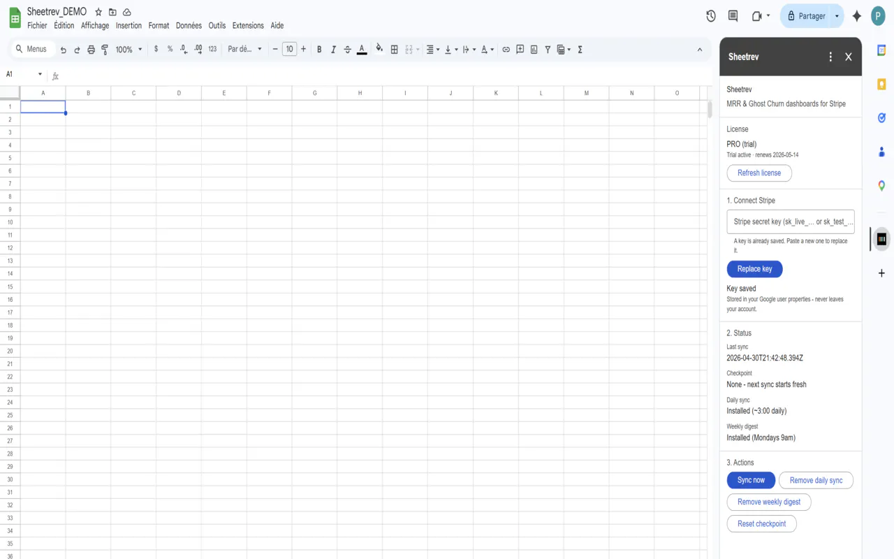 Sheetrev / Your MRR, in your sheet. gallery image