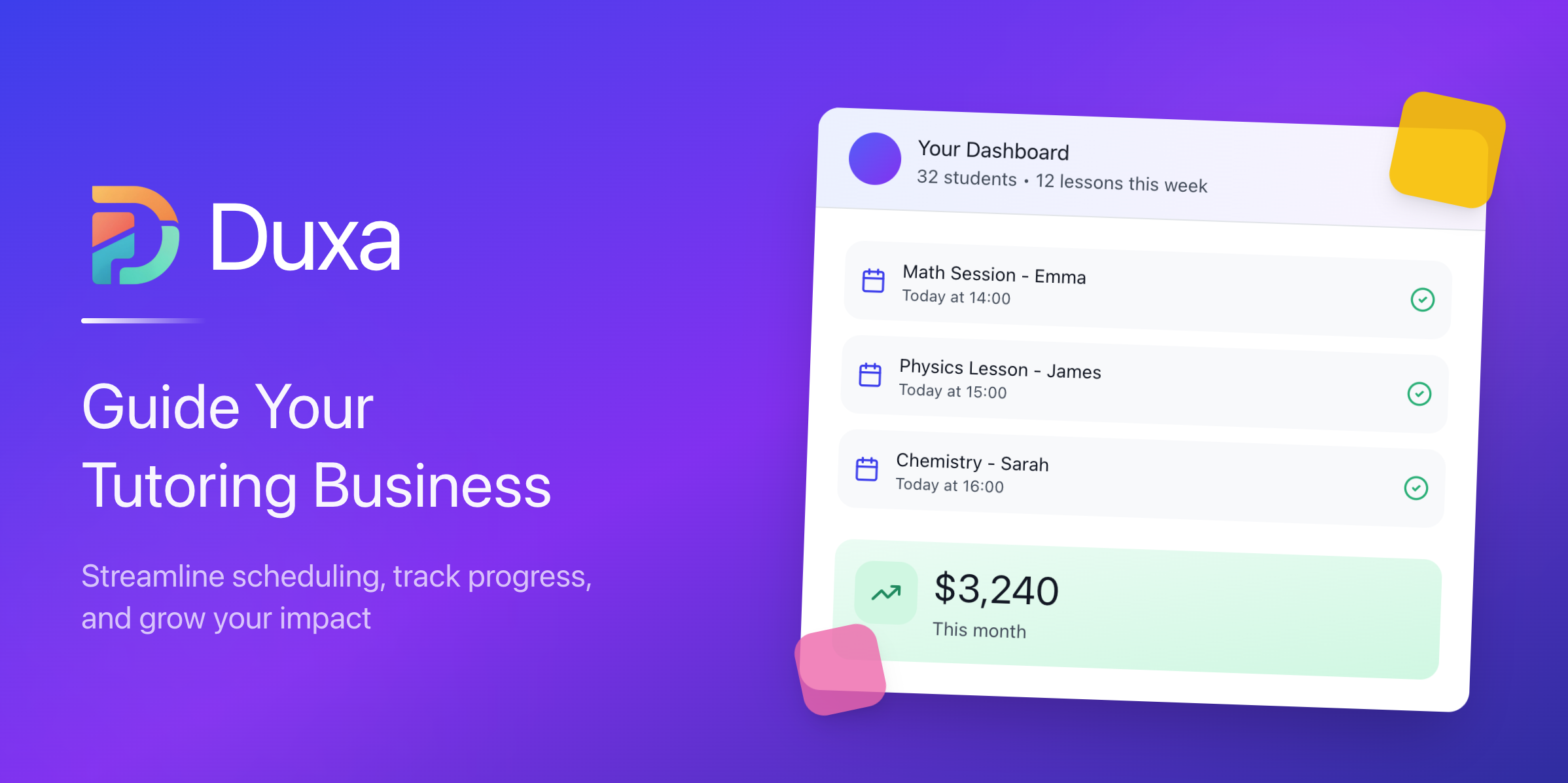 Duxa - Main product screenshot demonstrating key features and user interface