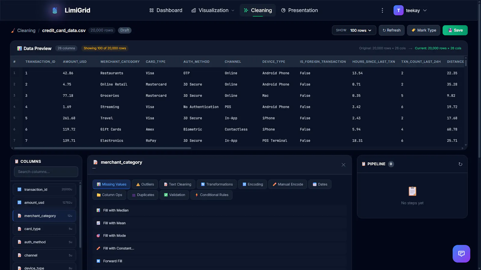 LimiGrid screenshot 5