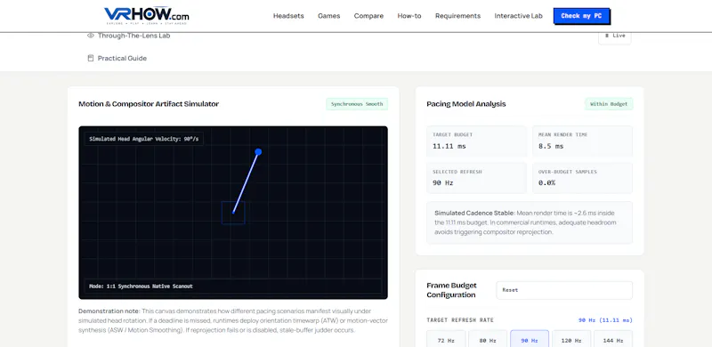 VRHow: VR Compatibility & Tools. screenshot 6