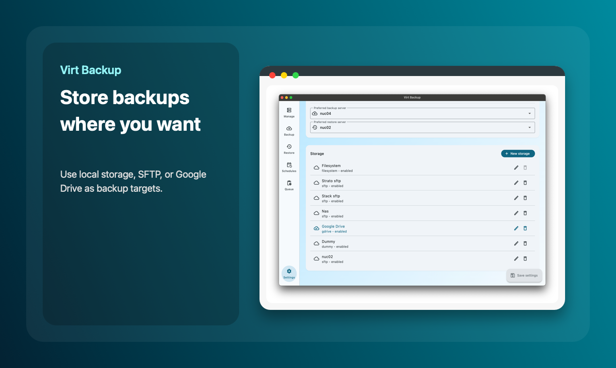Virt Backup gallery image