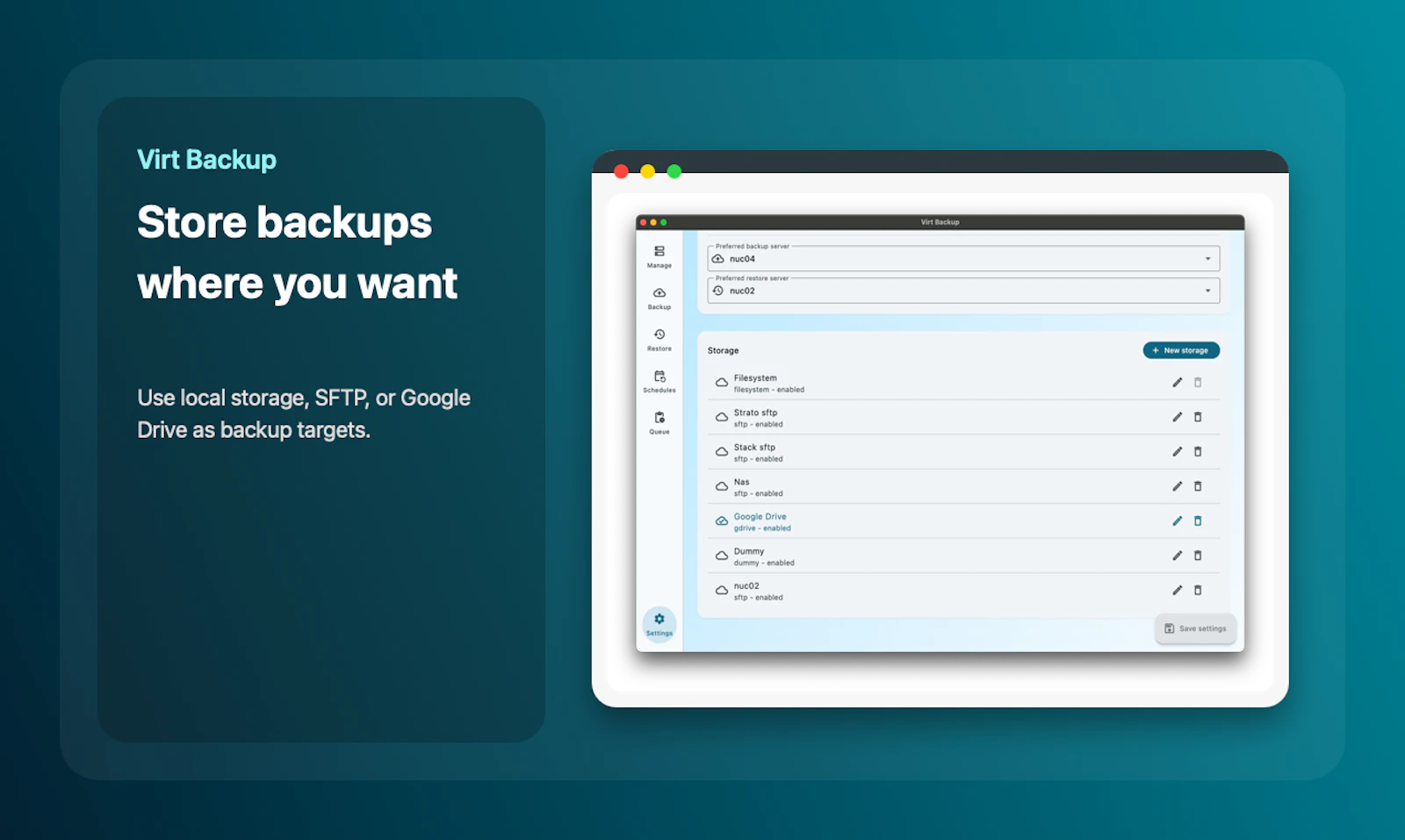 Virt Backup screenshot 3