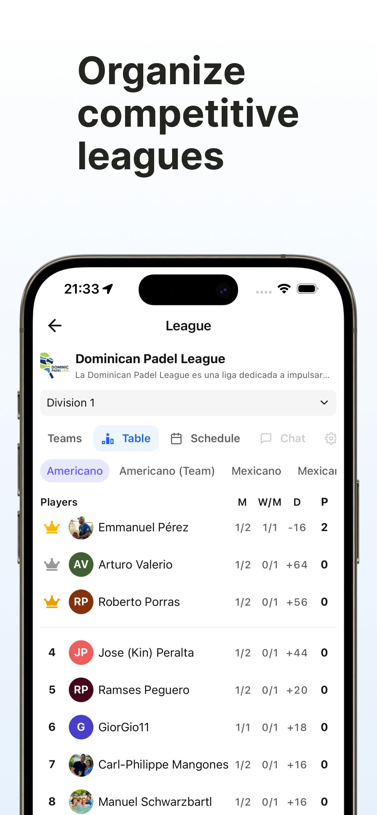 Cadde il digiuno - Soluzione all-in-one per la gestione dei tornei Padel. media 5