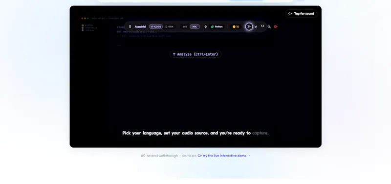 AuraIntel screenshot 2