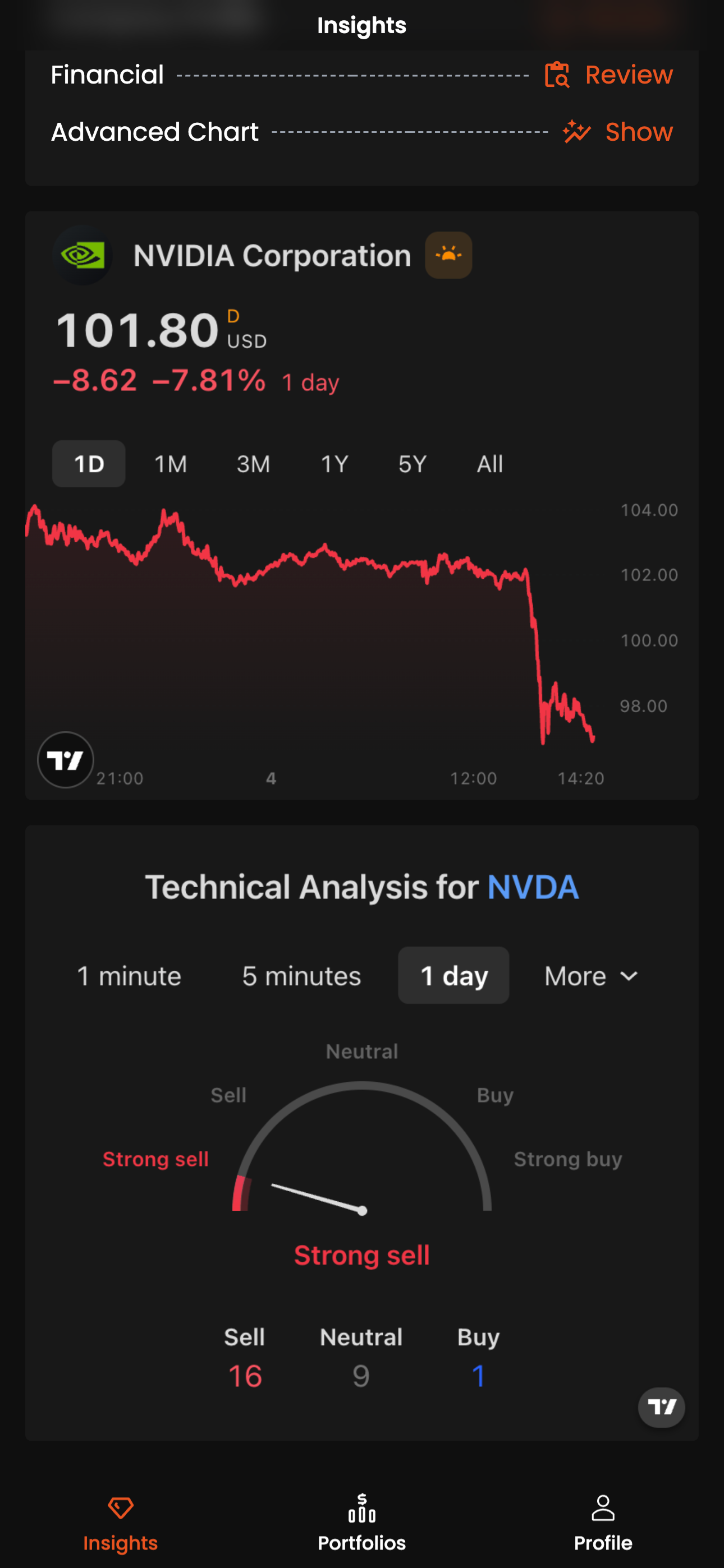 Portfolio Tracker gallery image