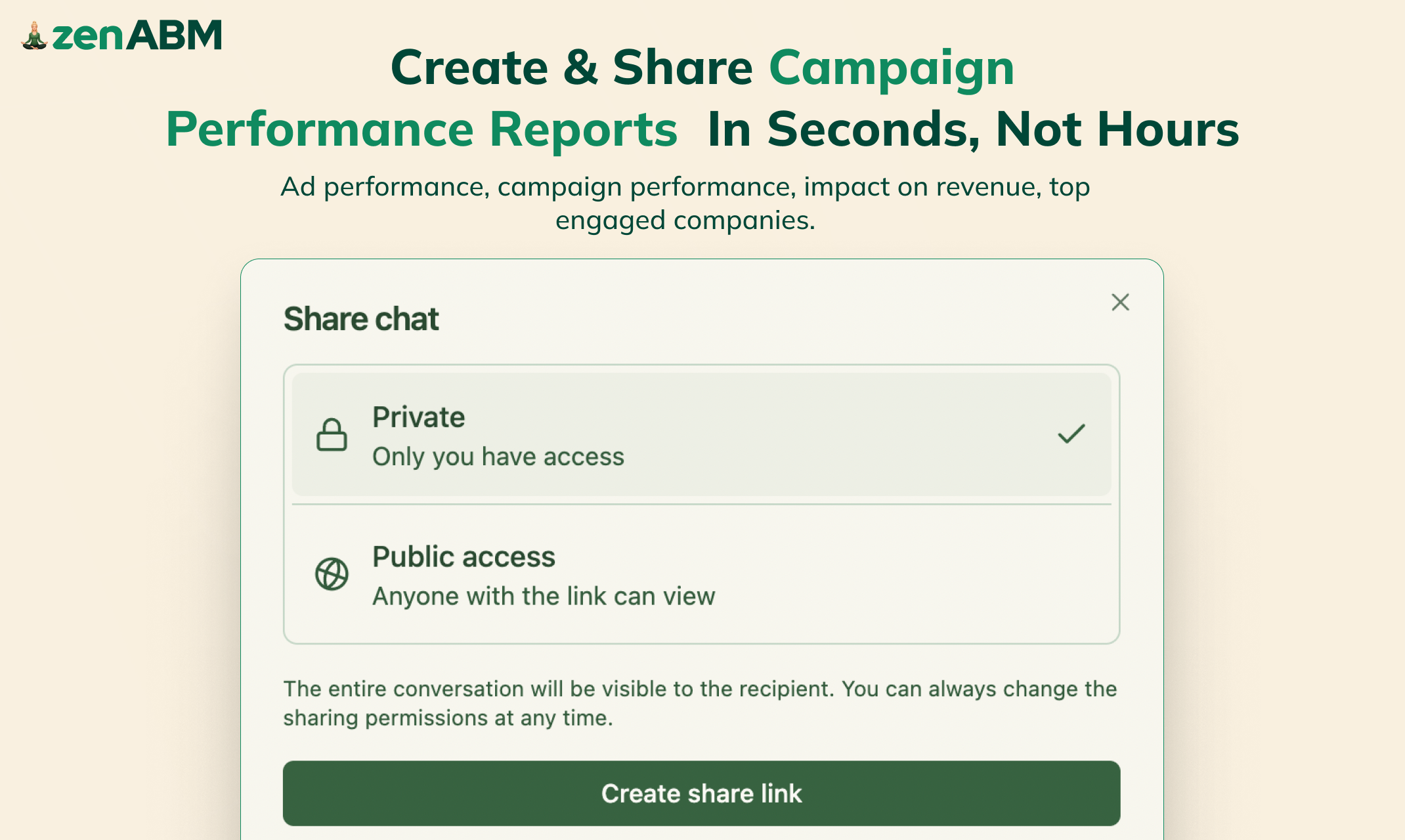 Zena by ZenABM - LinkedIn Ads AI Analyst gallery image