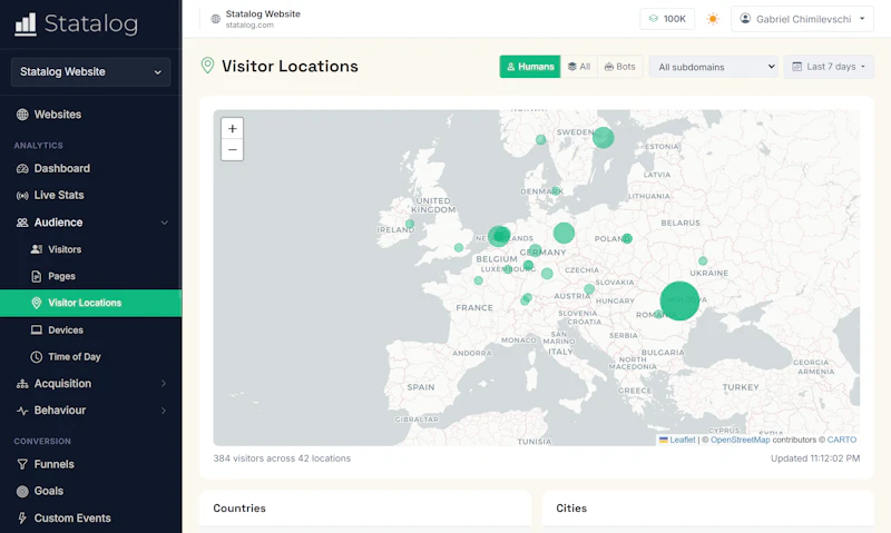 Statalog screenshot 2