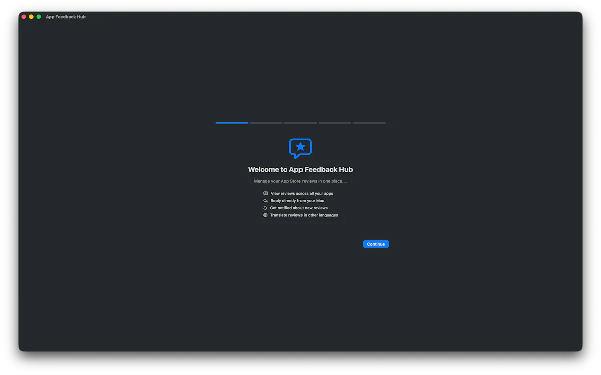 App Feedback Hub
