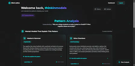 Mind Lattice gallery image