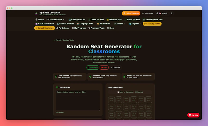 Seating Chart Suite screenshot 5