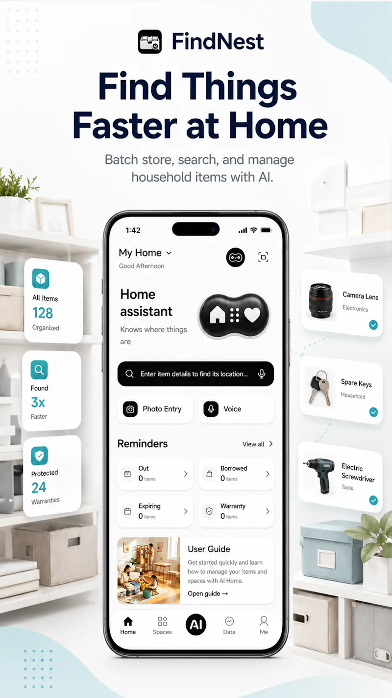 FindNest: Ai Item Store&Find screenshot 8
