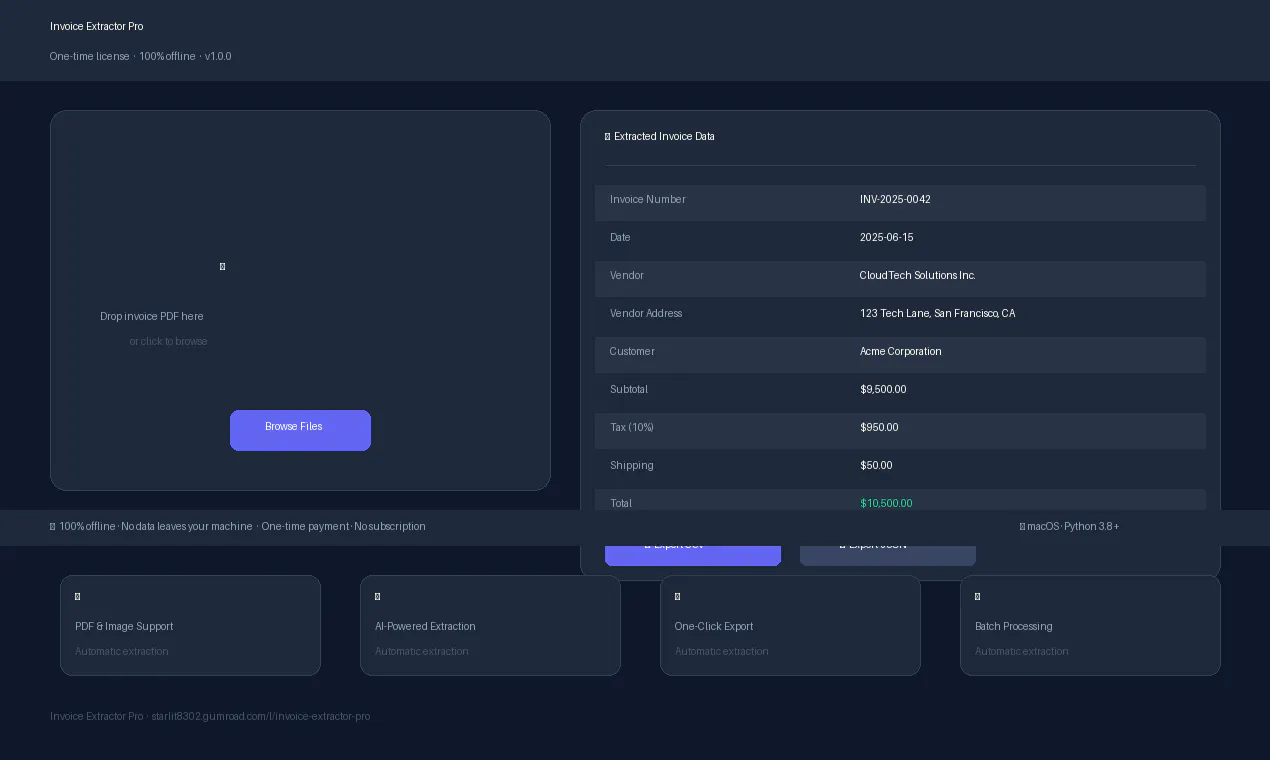 Invoice Extractor Pro gallery image