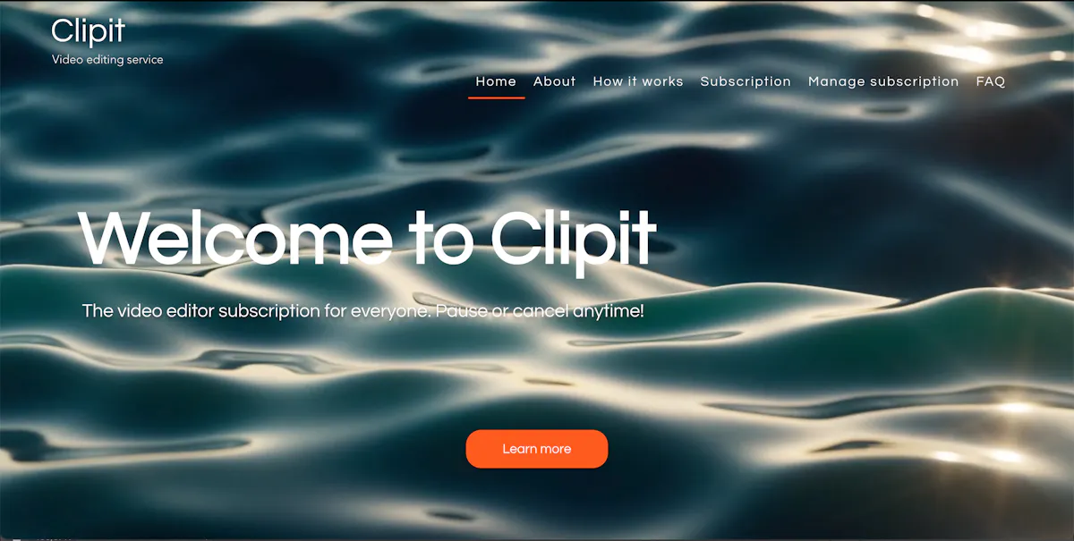Clipit - Video Editing Service