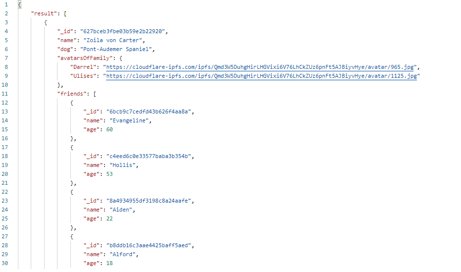 Média Fausse puissance - Générer de faux JSON en fonction de votre schéma avec des tonnes de données 1