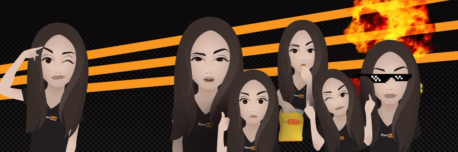 ProductHunt banner for @pornhub