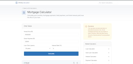 Infinity Calculator gallery image