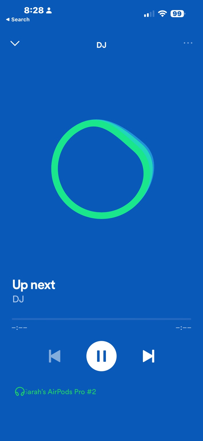 डीजे को Spotify - एआई डीजे, अपनी जेब में सही मीडिया 4