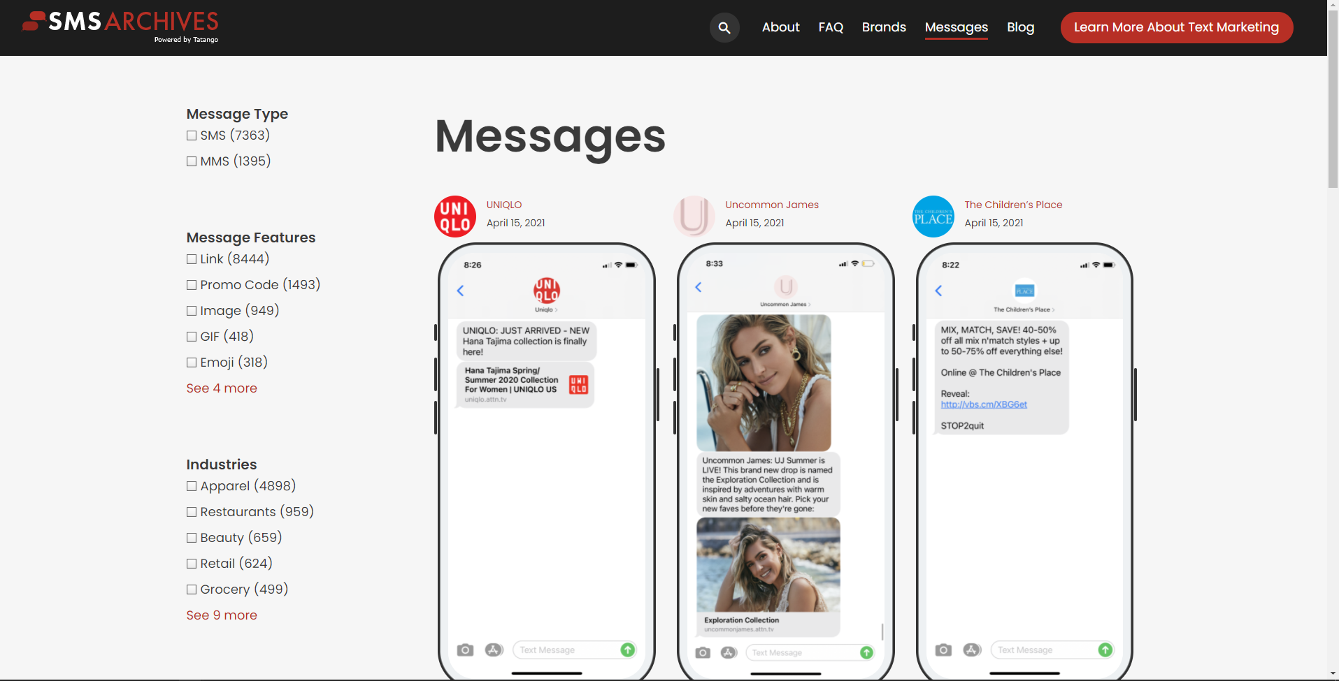 SMS Archives gallery image