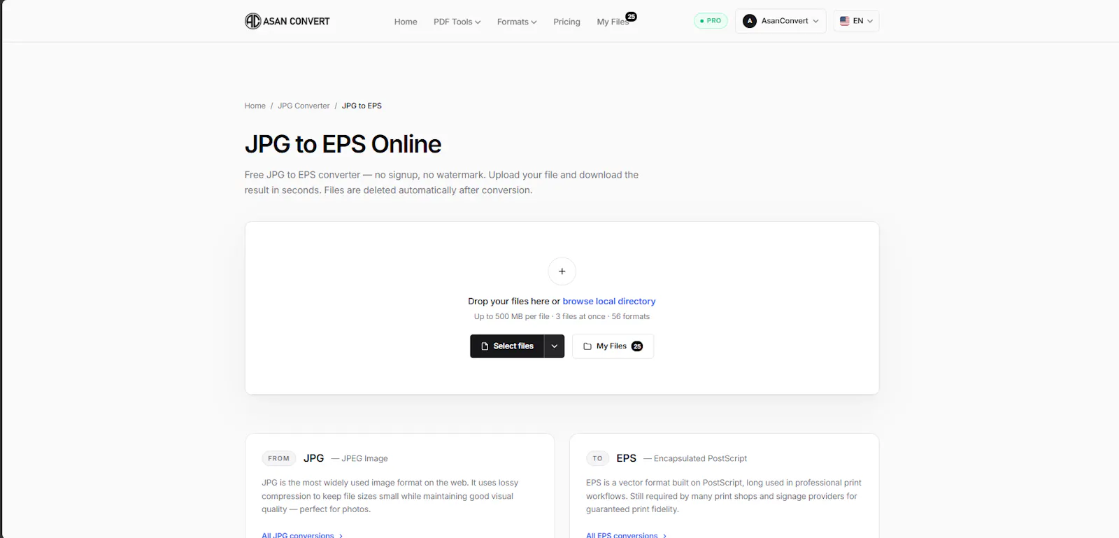 AsanConvert screenshot 2
