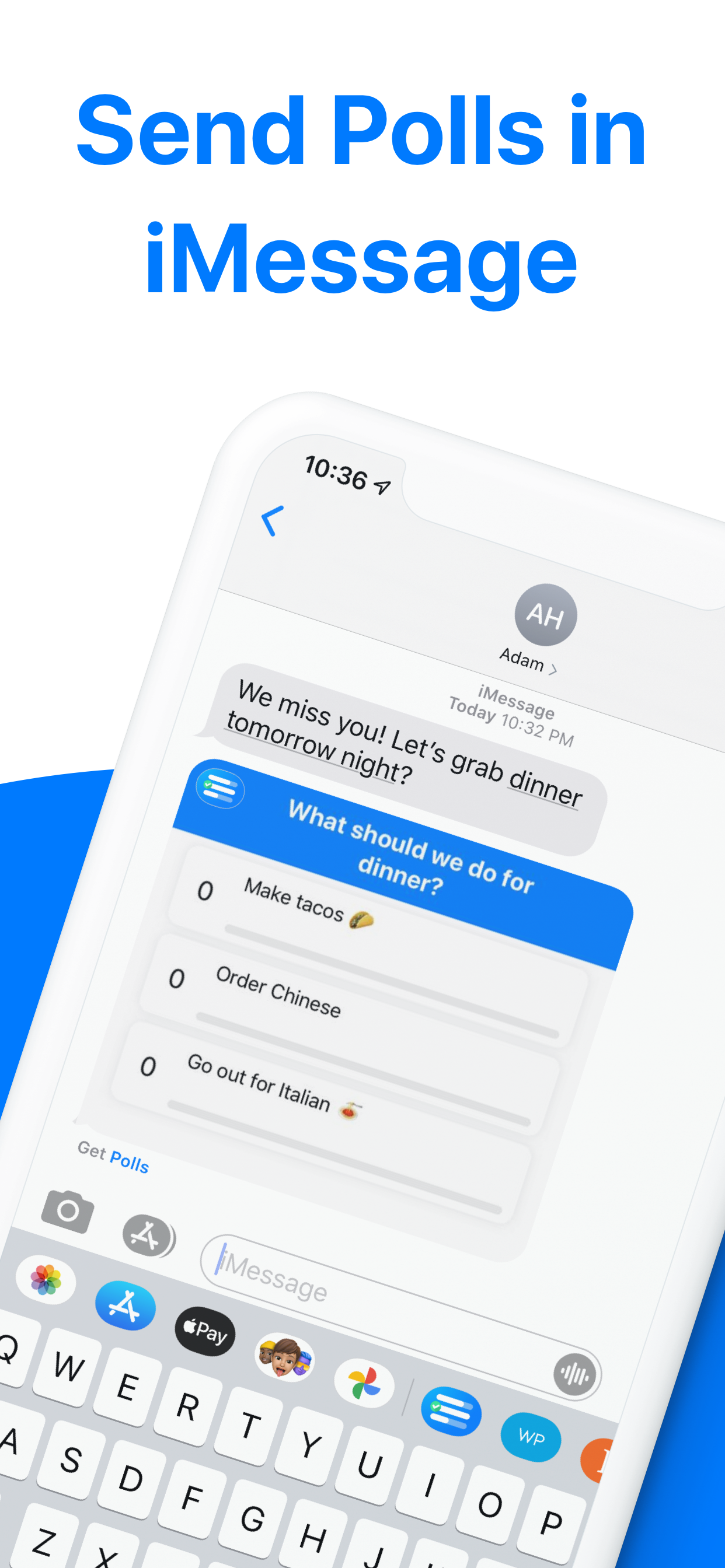Polls for iMessage 3.0 gallery image