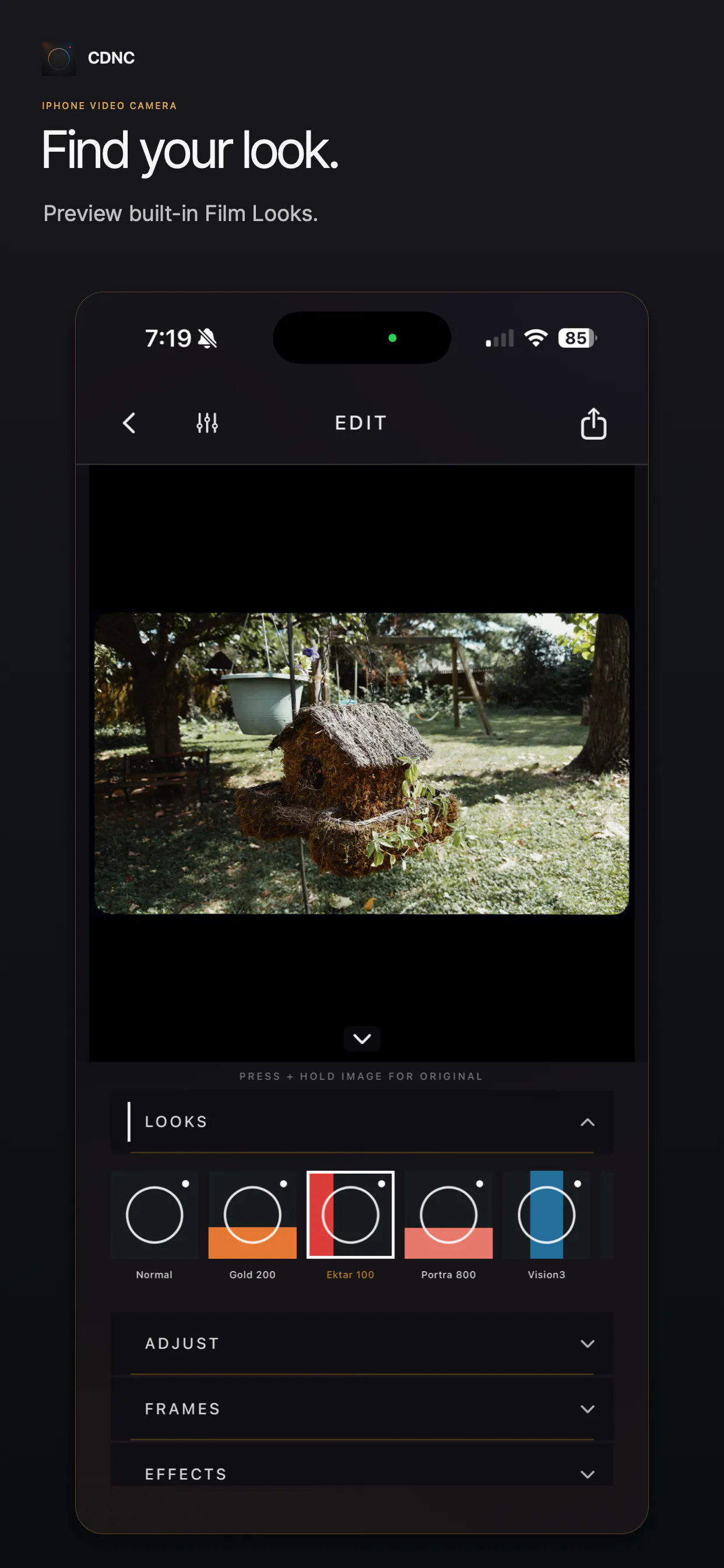 CDNC Camera app gallery image