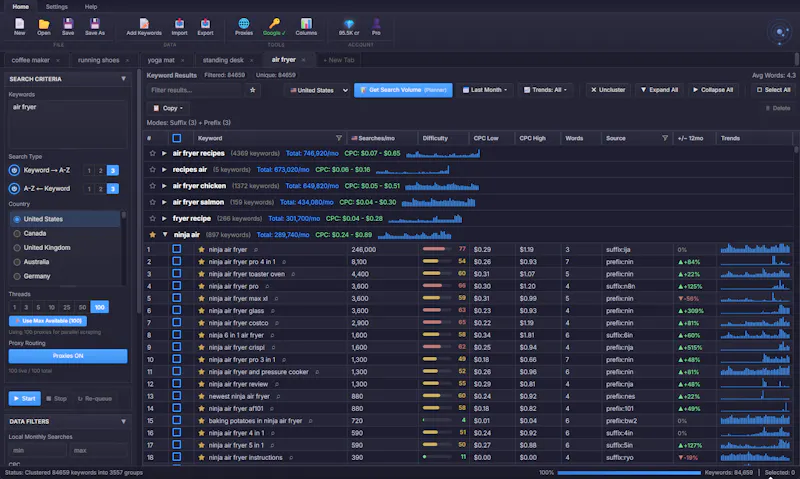 KeywordOrbit screenshot 4