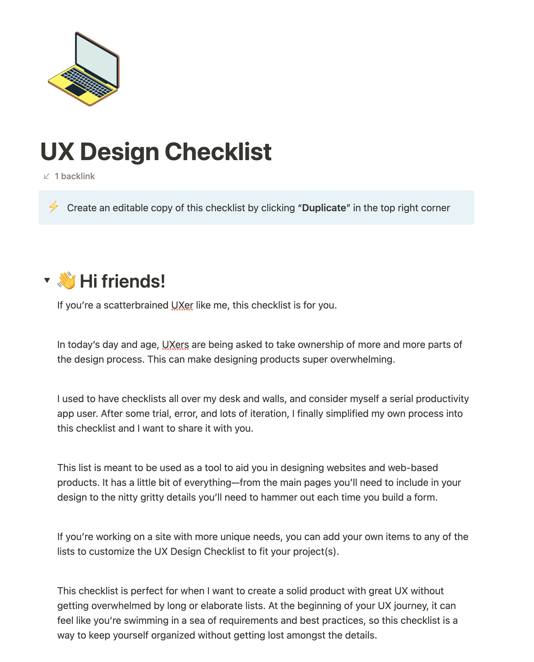 UX 디자인 체크리스트 미디어 2